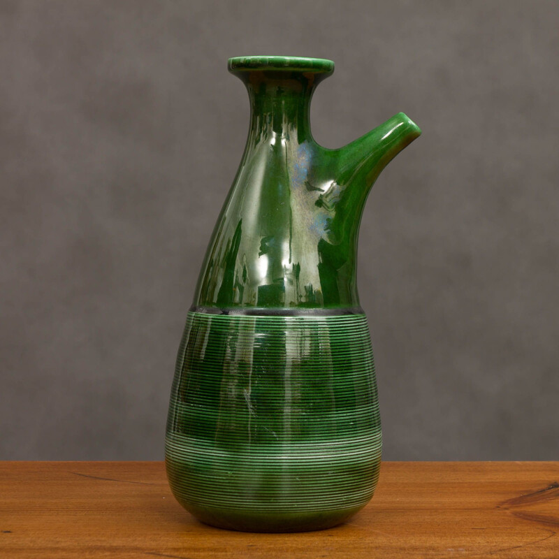 Set of 3 ceramic pitchers by Ambrogio Pozzi for Ceramica Franco Pozzi