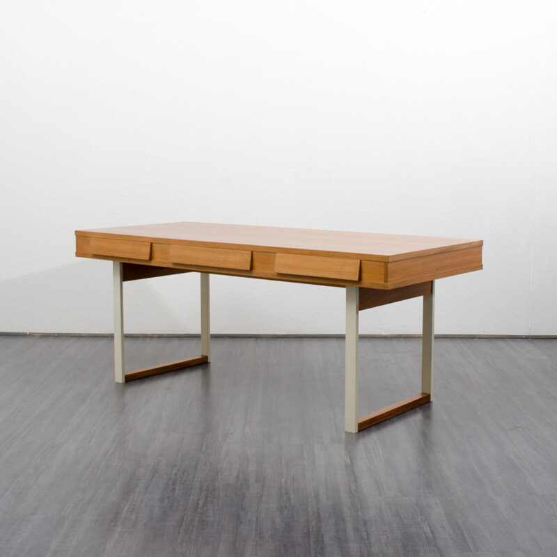 Walnut desk - 1960s