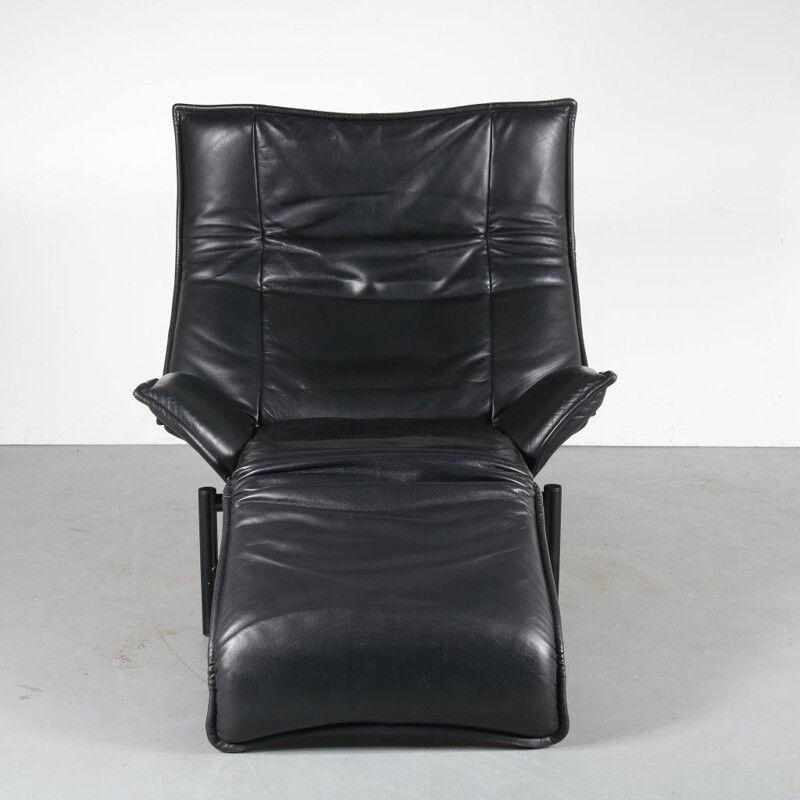 1980s Italian “Veranda” chair  designed by Vico Magistretti, manufactured by Cassina in Italy