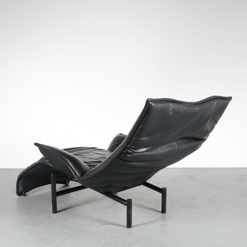 1980s Italian “Veranda” chair  designed by Vico Magistretti, manufactured by Cassina in Italy