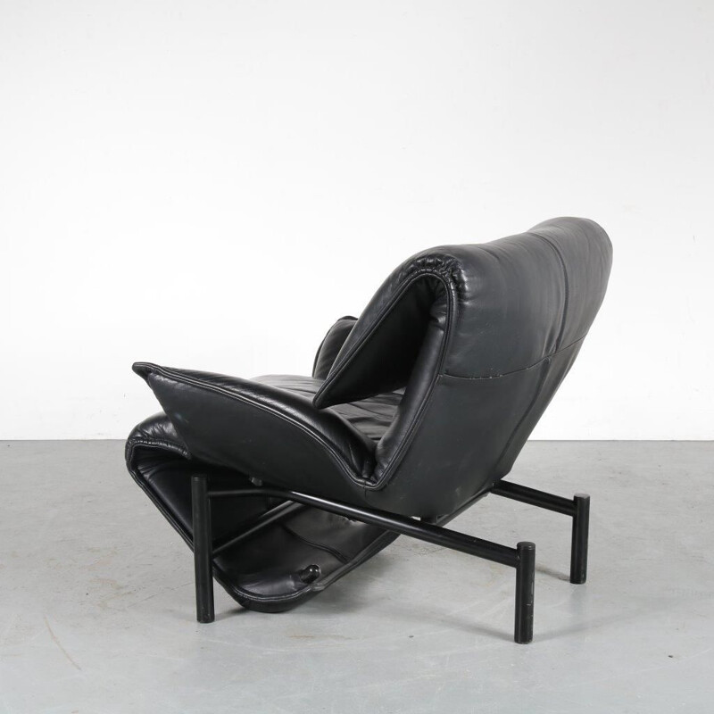1980s Italian “Veranda” chair  designed by Vico Magistretti, manufactured by Cassina in Italy