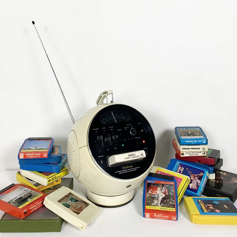 Radio Space Ball vintage Modèle 2001 de Weltron, 1970