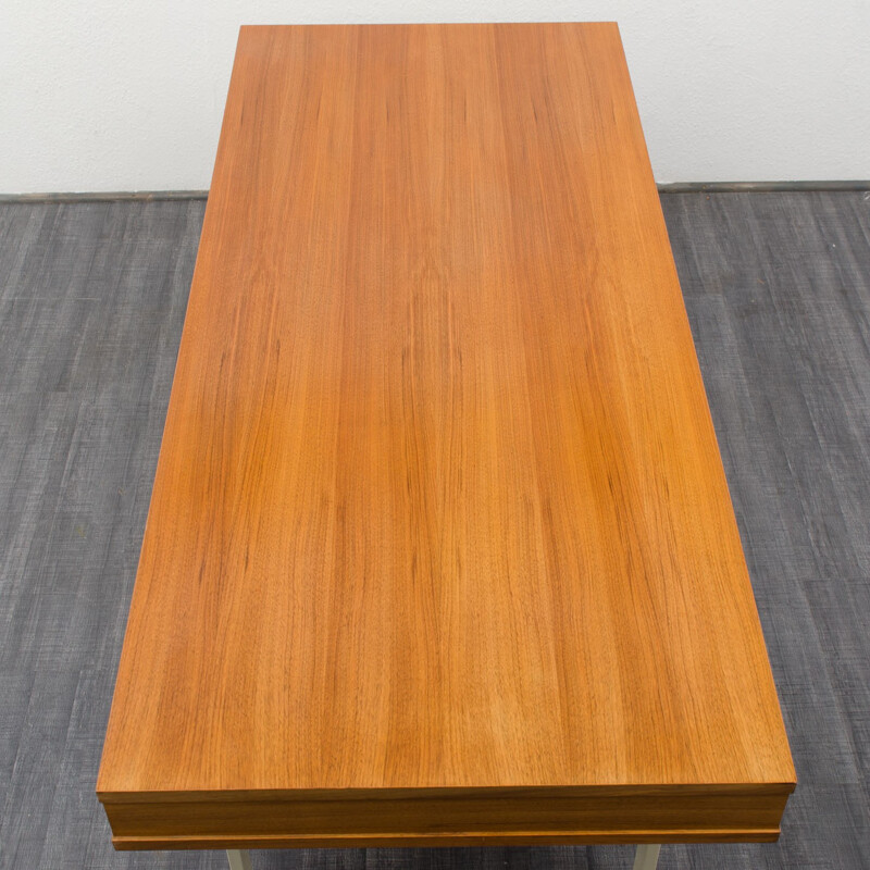 Walnut desk - 1960s