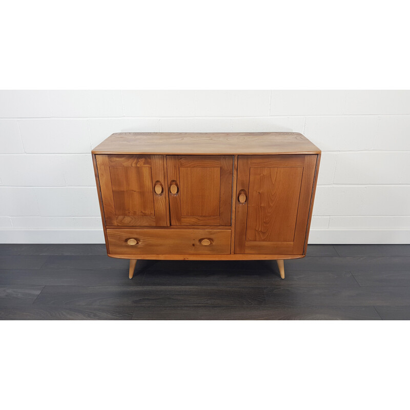 Vintage splay leg sideboard by Lucian Ercolani for Ercol, 1960