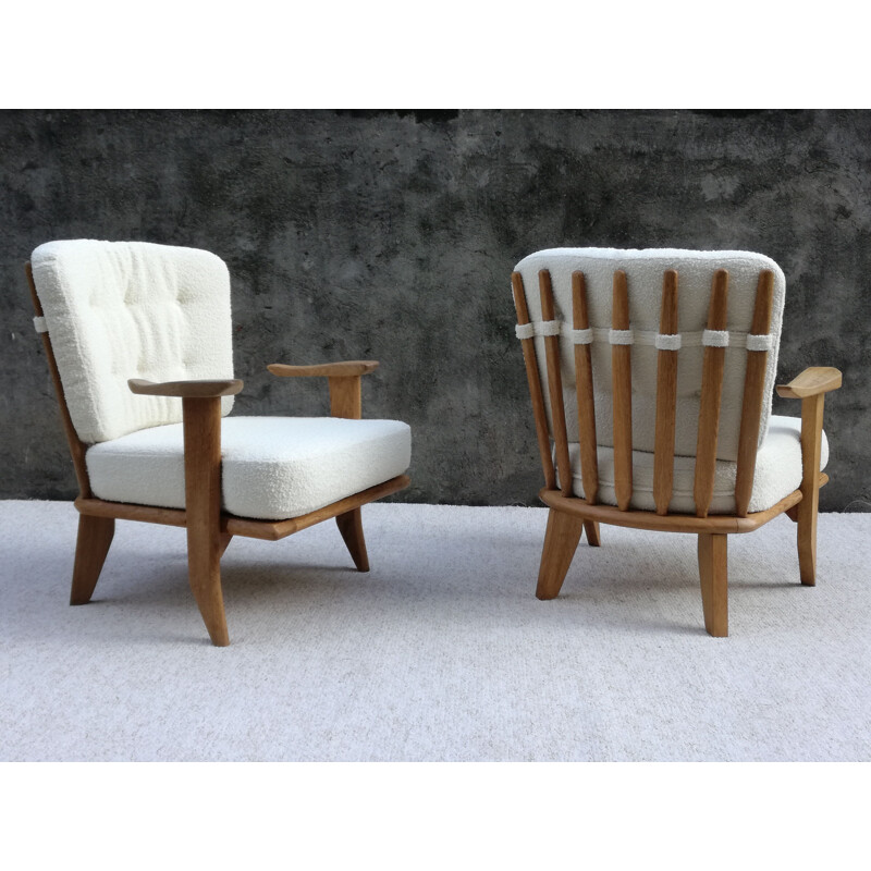 Pair of vintage armchairs by Guillermo and Chambron for Your House 1960