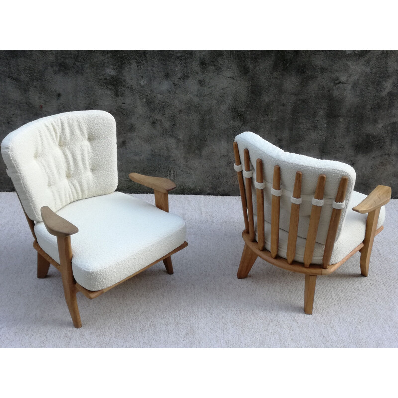 Pair of vintage armchairs by Guillermo and Chambron for Your House 1960