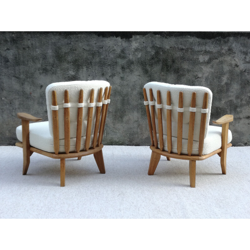 Pair of vintage armchairs by Guillermo and Chambron for Your House 1960