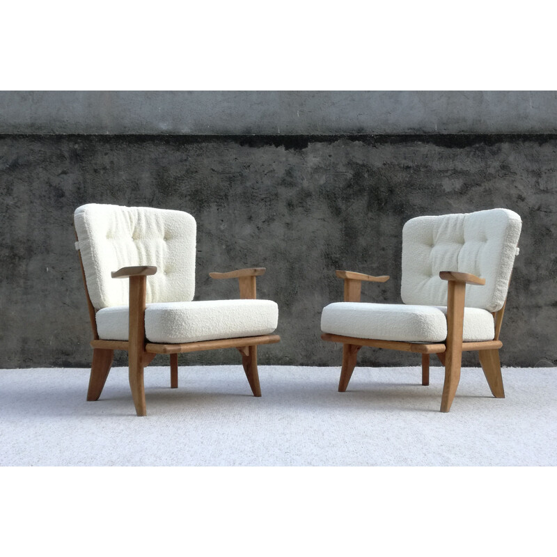 Pair of vintage armchairs by Guillermo and Chambron for Your House 1960