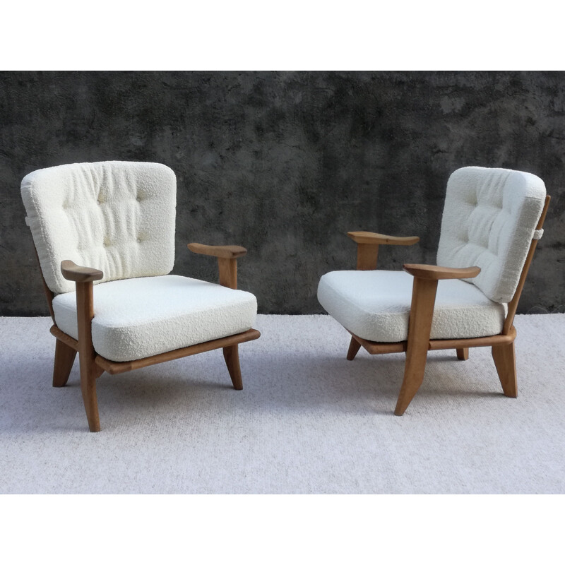 Pair of vintage armchairs by Guillermo and Chambron for Your House 1960