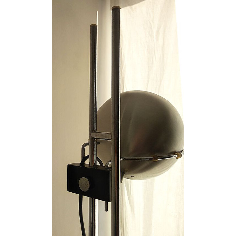 Vintage floor lamp with 3 globes Reggiani edition 1970