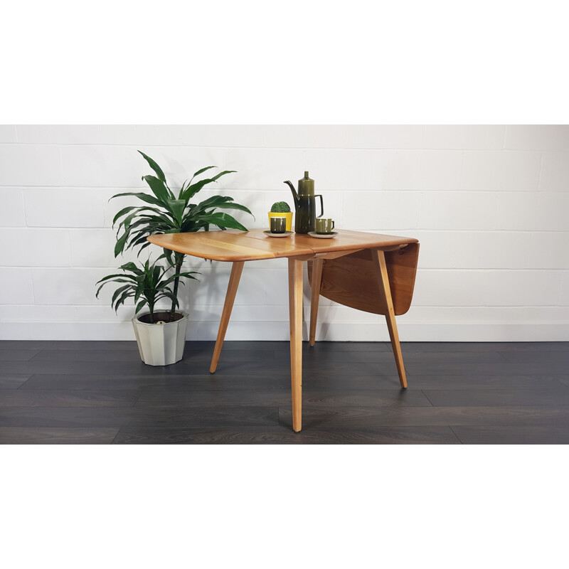 Drop Leaf Dining Table by Lucian Ercolani for Ercol, 1960s