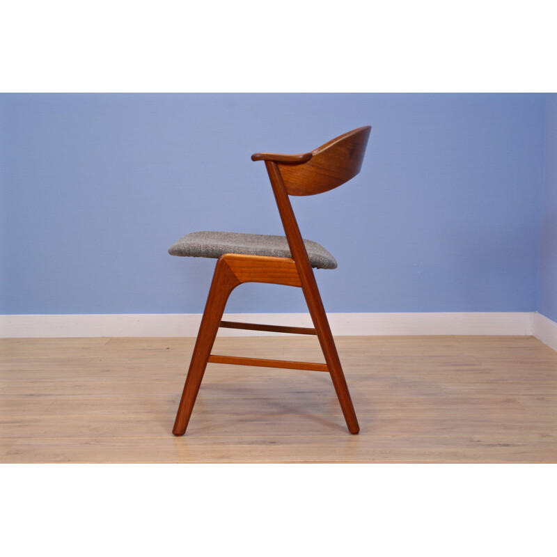 Danish dining chair in teak by Kai Kristiansen for Korup Stolefabrik, 1960s