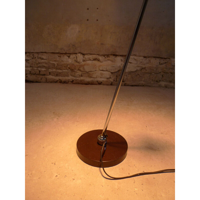 Vintage Hermann Busquet floor lamp for Hala, Holland 1980