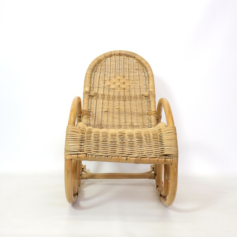 Vintage rocking chair for children, circa 1970