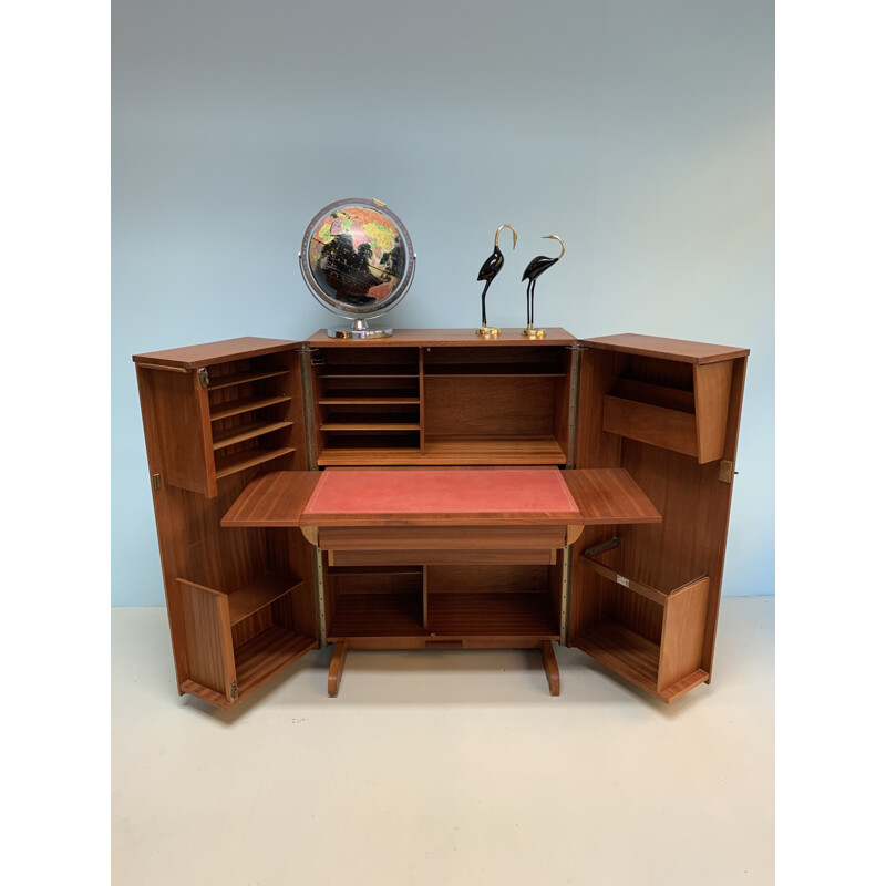 Bureau vintage "Magic Box" ou "Desk in A Box" de Mummenthaler & Meier, Suisse, 1950