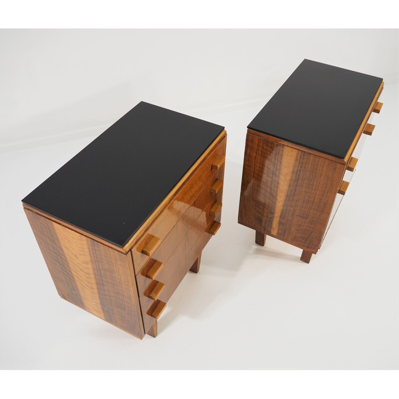 Vintage nightstands 1970s, Set of 2