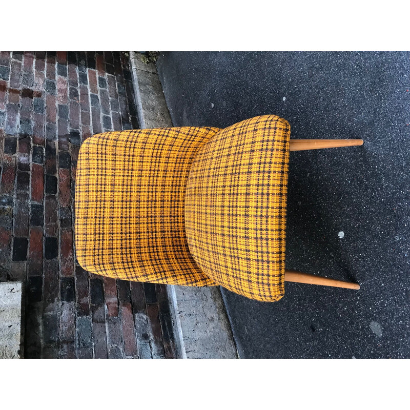 Set of 3 vintage armchairs, Germany, 1960