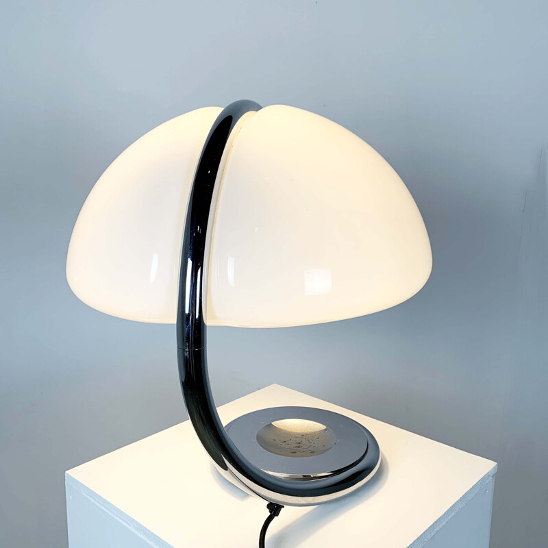 Vintage Serpente Table Lamp by Elio Martinelli for Martinelli Luce, 1970s
