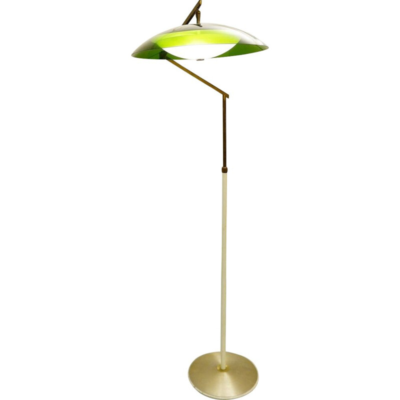 Vintage articulated floor lamp by Stilux, 1960s