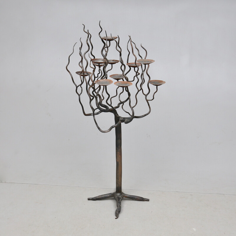 Scandinavian vintage candelabra, 1950