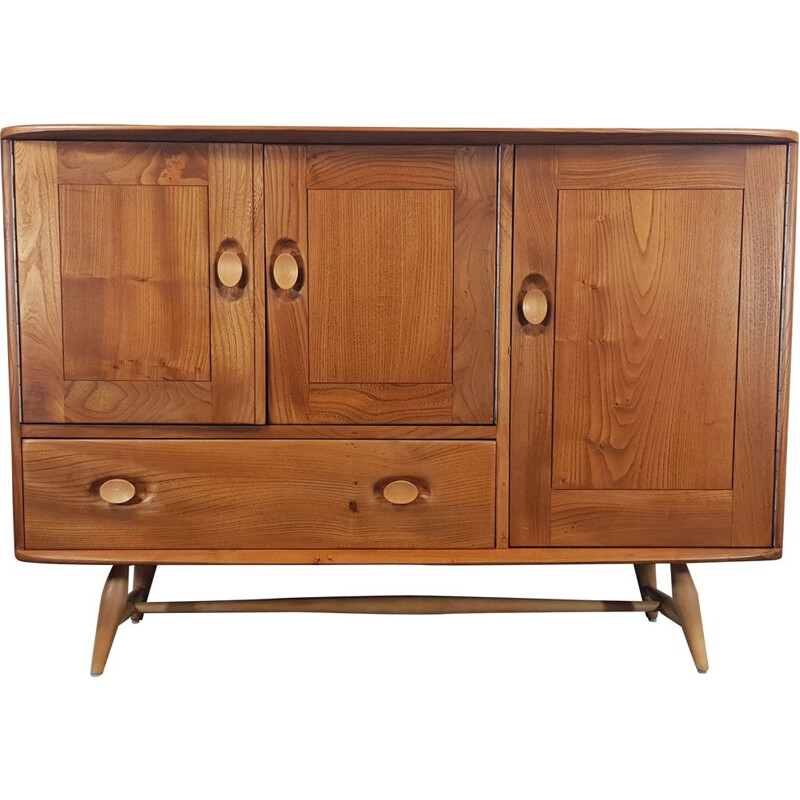 Vintage splay leg sideboard by Lucian Ercolani for Ercol, 1960