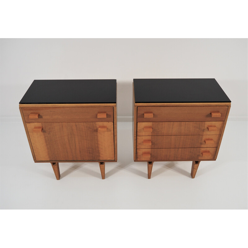 Vintage nightstands 1970s, Set of 2