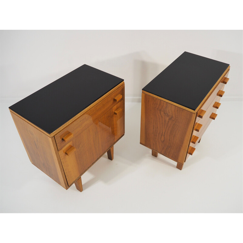 Vintage nightstands 1970s, Set of 2