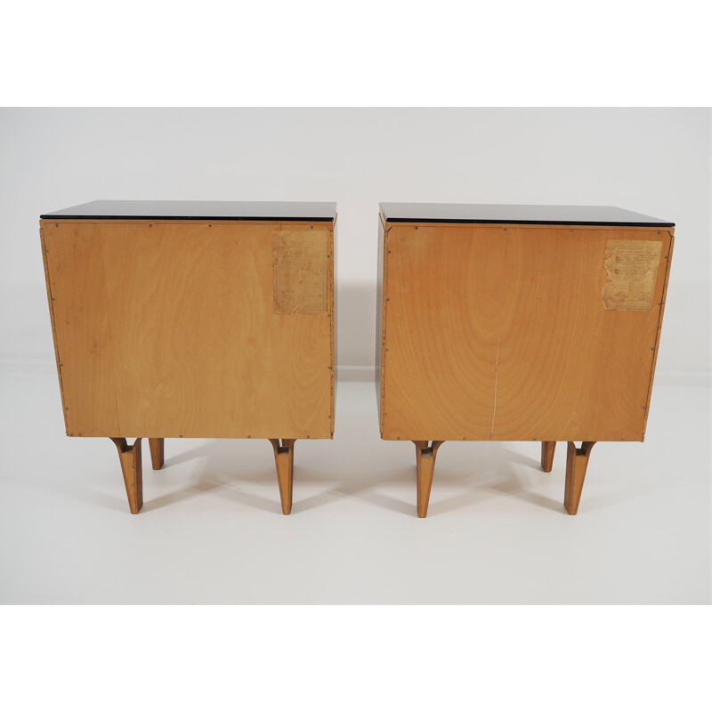 Vintage nightstands 1970s, Set of 2