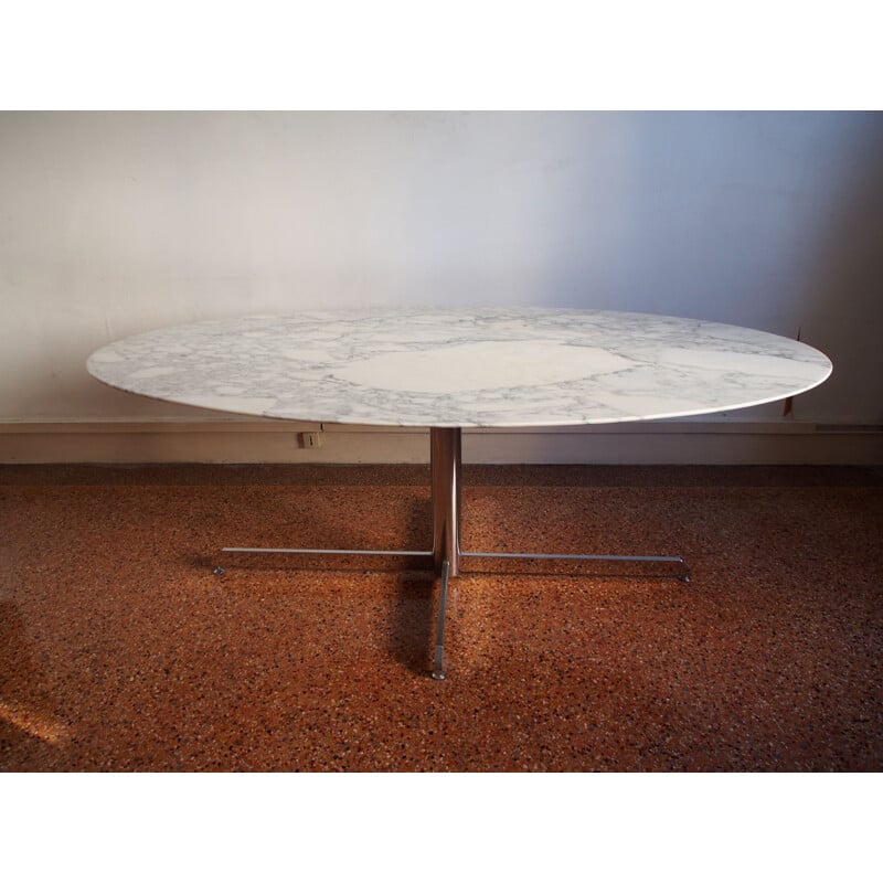 Table en marbre vintage par  Roche Bobois, 1970