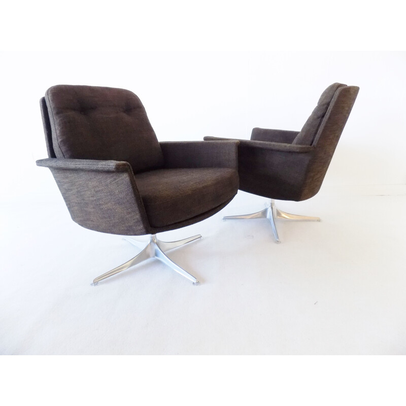 Paire de fauteuils vintage Cor Sedia par Horst Brüning