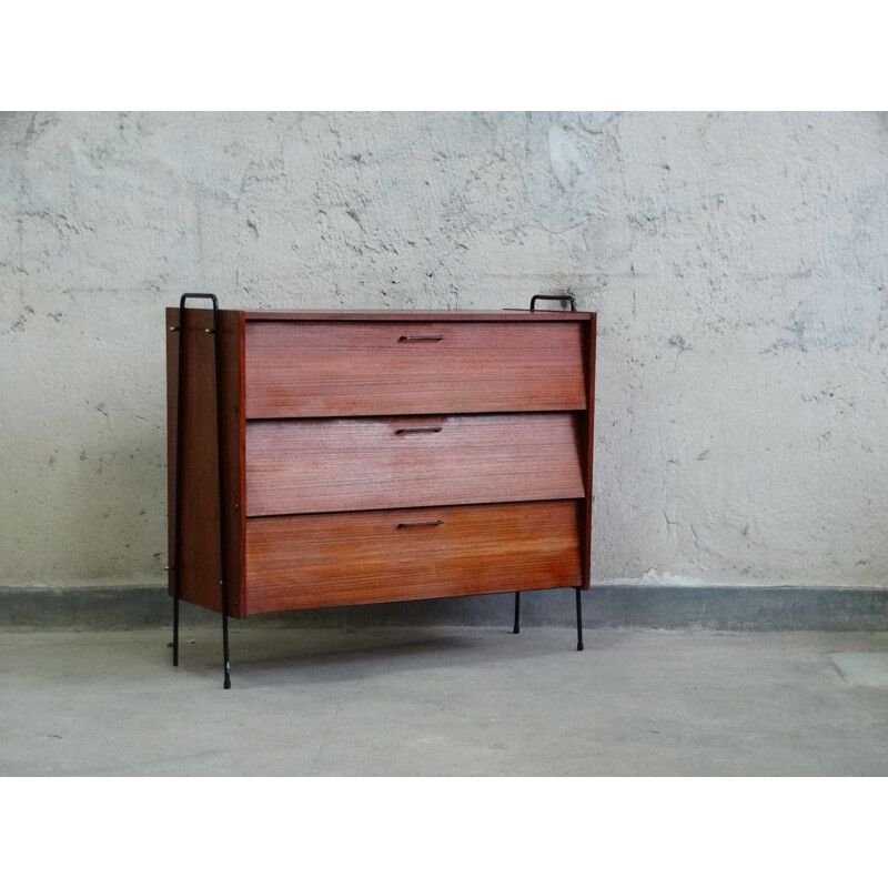 Vintage Teak chest of drawers by Jese Möbel, Denmark, 1970s