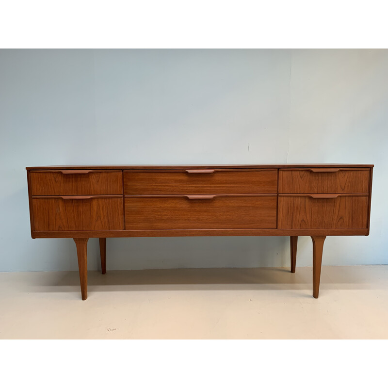 Vintage teak sideboard by Frank Guille for Austinsuite, 1960s