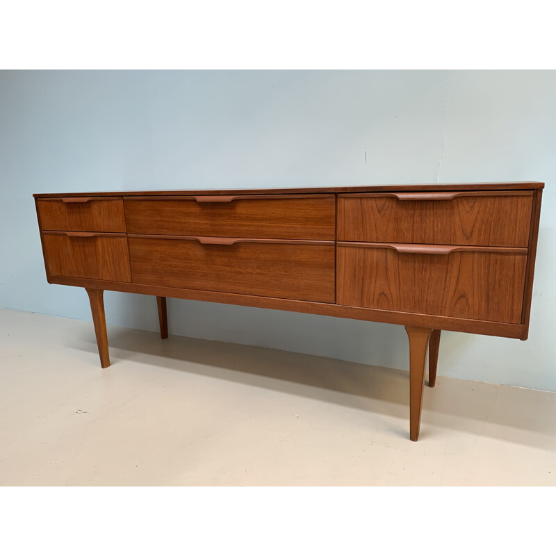 Vintage teak sideboard by Frank Guille for Austinsuite, 1960s