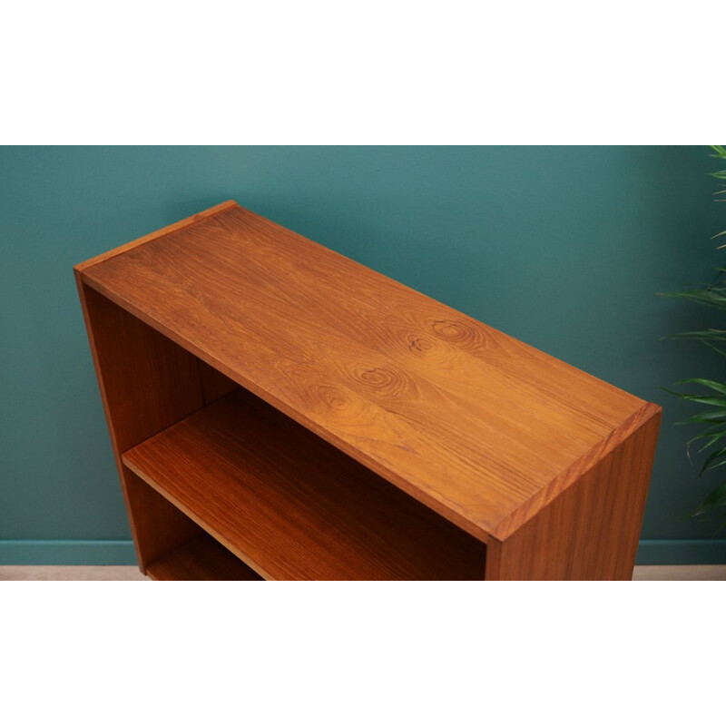 BOOKCASE TEAK VINTAGE 60 70 DANISH DESIGN