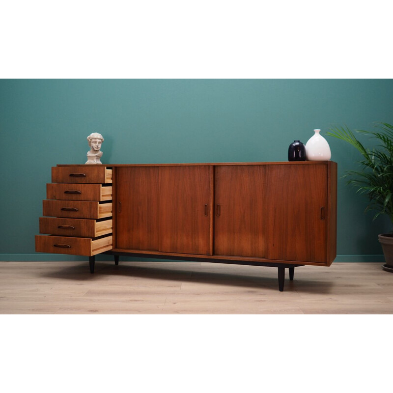 Vintage teak sideboard, Denmark, 1960-70s