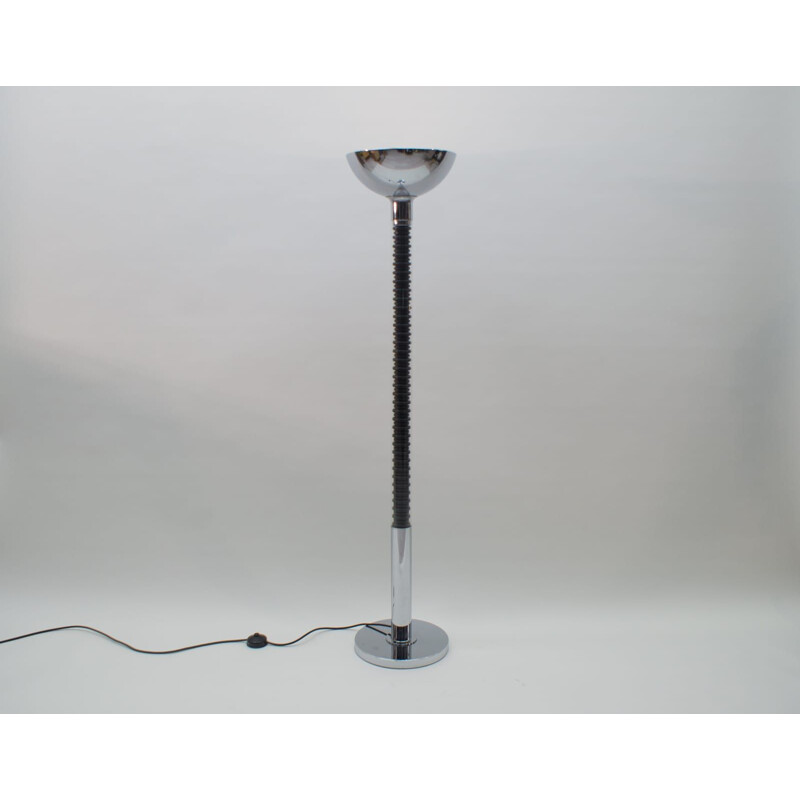 Vintage chrome floor lamp, 1970