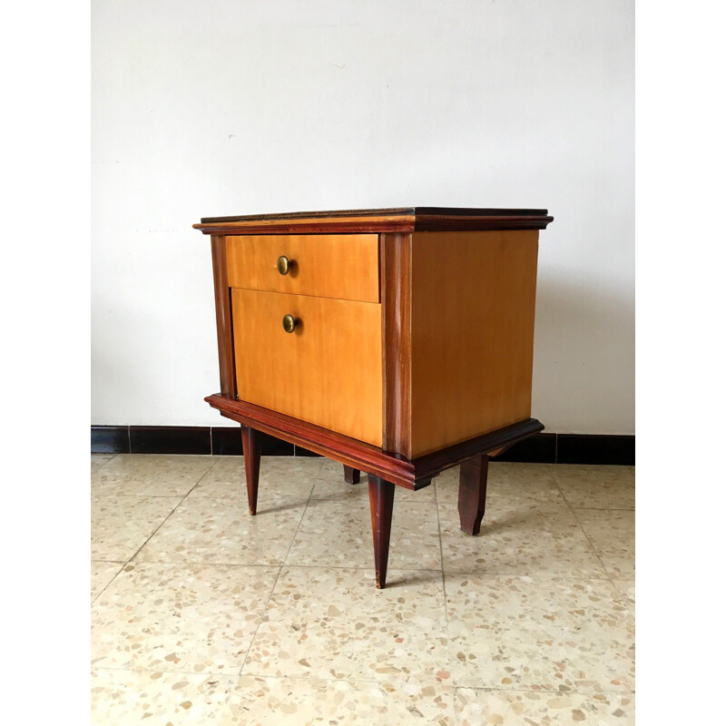 Set of 2 vintage bedside tables, 1960s