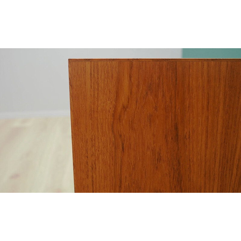 Vintage chest of drawers in teak by Niels J. Thorso, 1960-70s