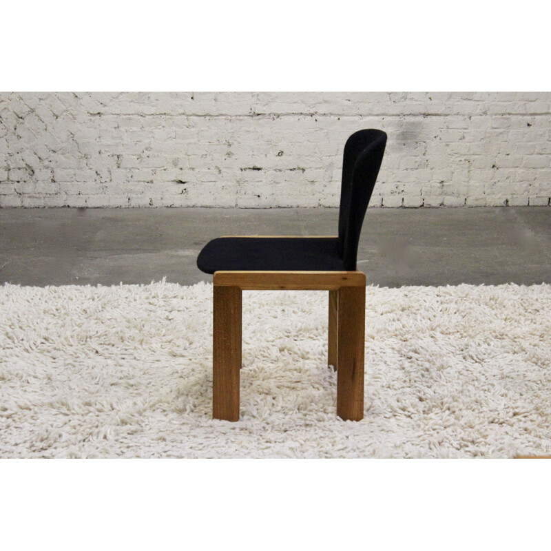 Series of 8 vintage chairs model 121 from Afra & Tobia Scarpa, 1960s