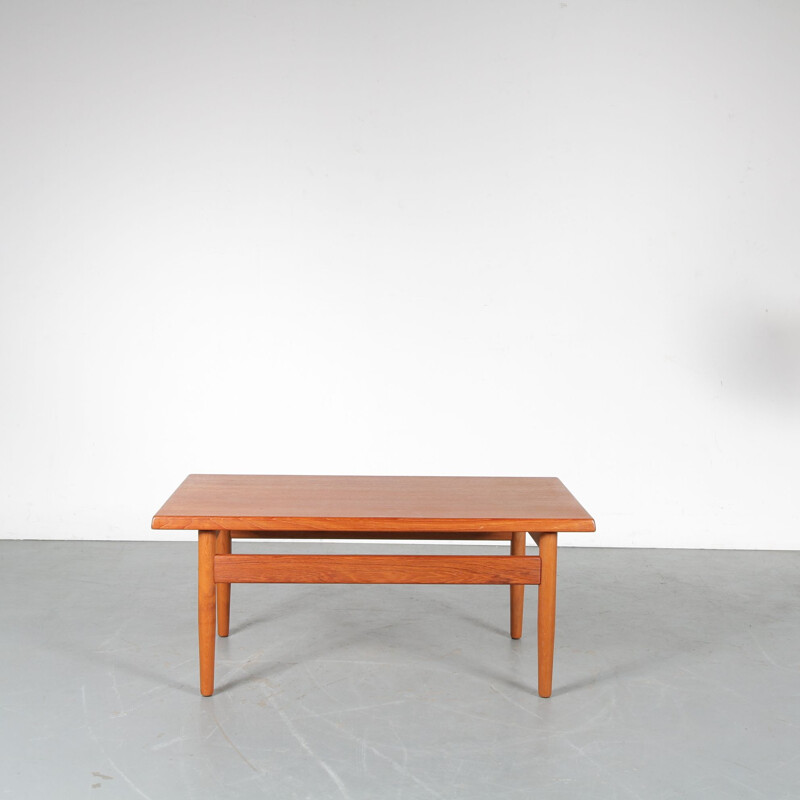 1960s Danish coffee table, manufactured in Denmark