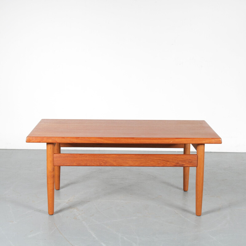 1960s Danish coffee table, manufactured in Denmark