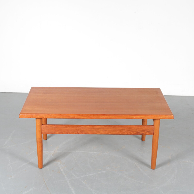 1960s Danish coffee table, manufactured in Denmark