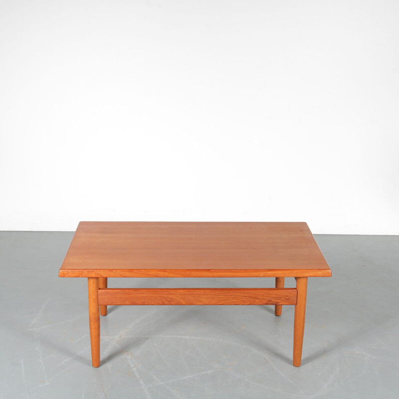 1960s Danish coffee table, manufactured in Denmark