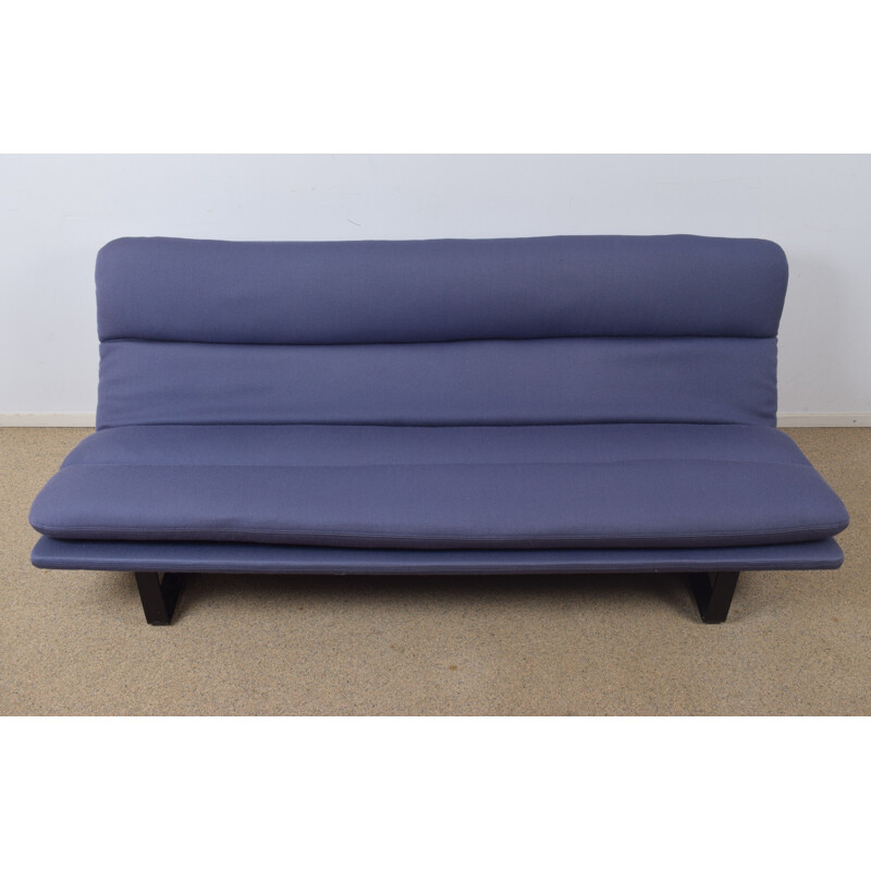 Vintage blue sofa Model C683 by Kho Liang Ie for Artifort