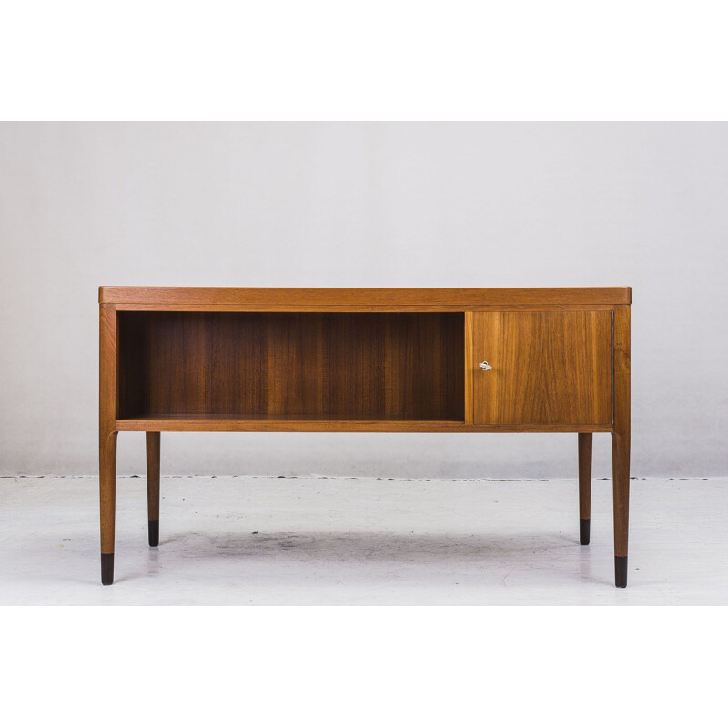 Vintage Asymmetrischer Teak Desk ,1960s