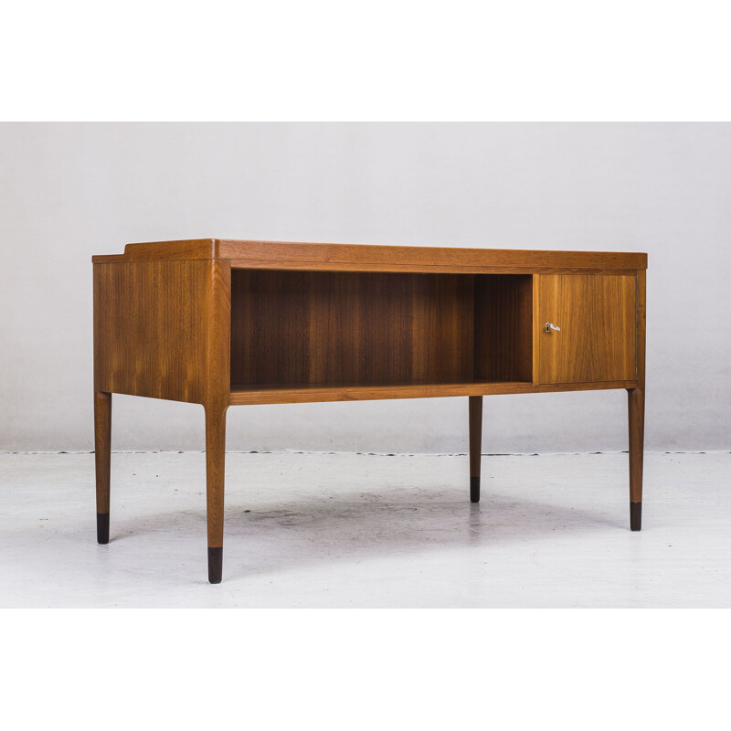 Vintage Asymmetrischer Teak Desk ,1960s