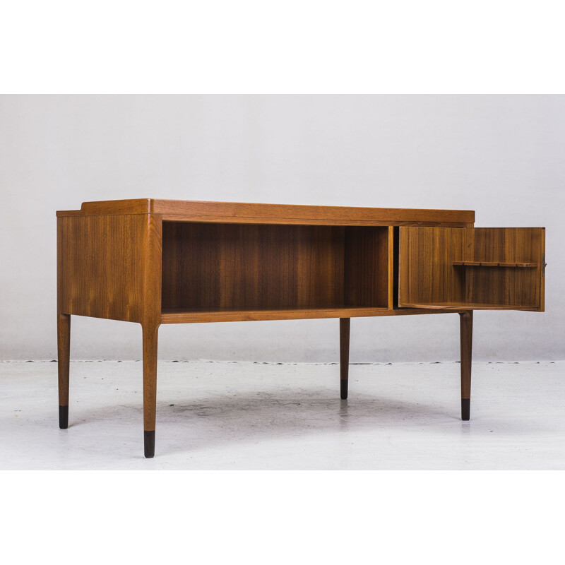 Vintage Asymmetrischer Teak Desk ,1960s