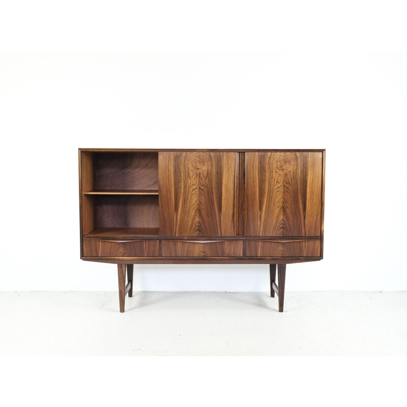 Vintage rosewood sideboard by E.W. Bach for Sejling Skabe, 1960s