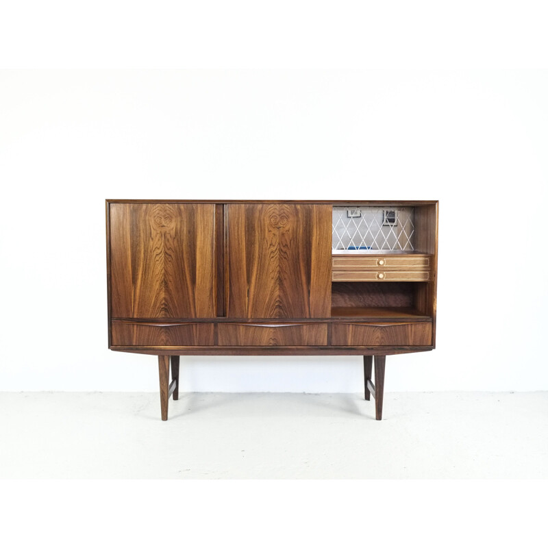 Vintage rosewood sideboard by E.W. Bach for Sejling Skabe, 1960s