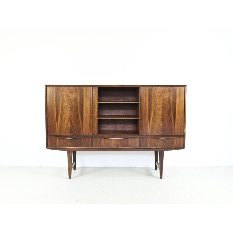 Vintage rosewood sideboard by E.W. Bach for Sejling Skabe, 1960s